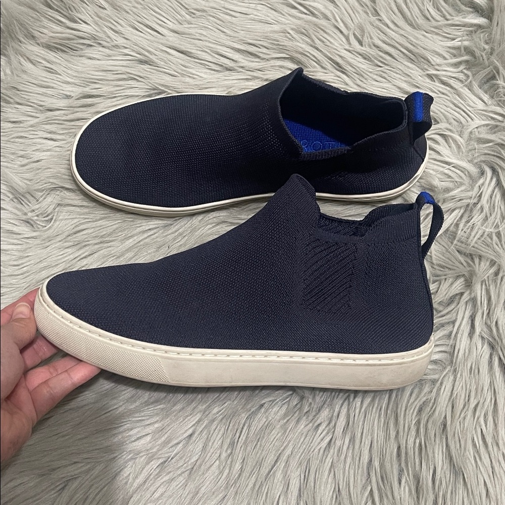 Rothy's Women's Navy Blue Slip-On Sneakers - Picture 6 of 8
